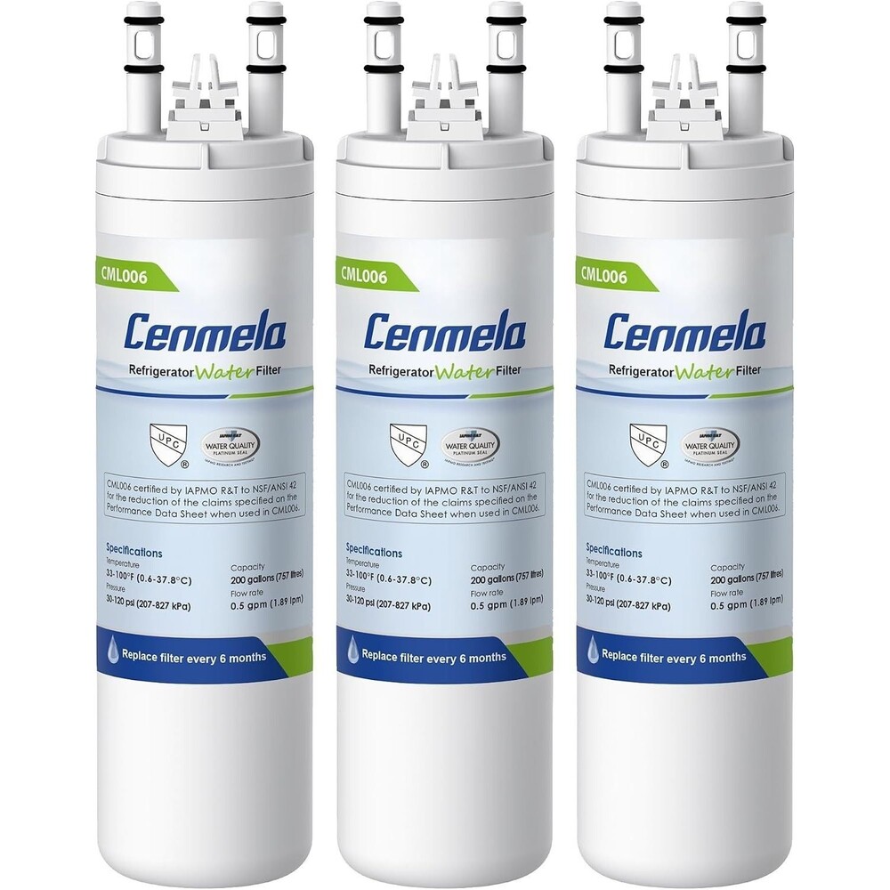 WF3CB Replacement Water Filter, Compatible with Frigidaire WF3CB, Pure Source 3